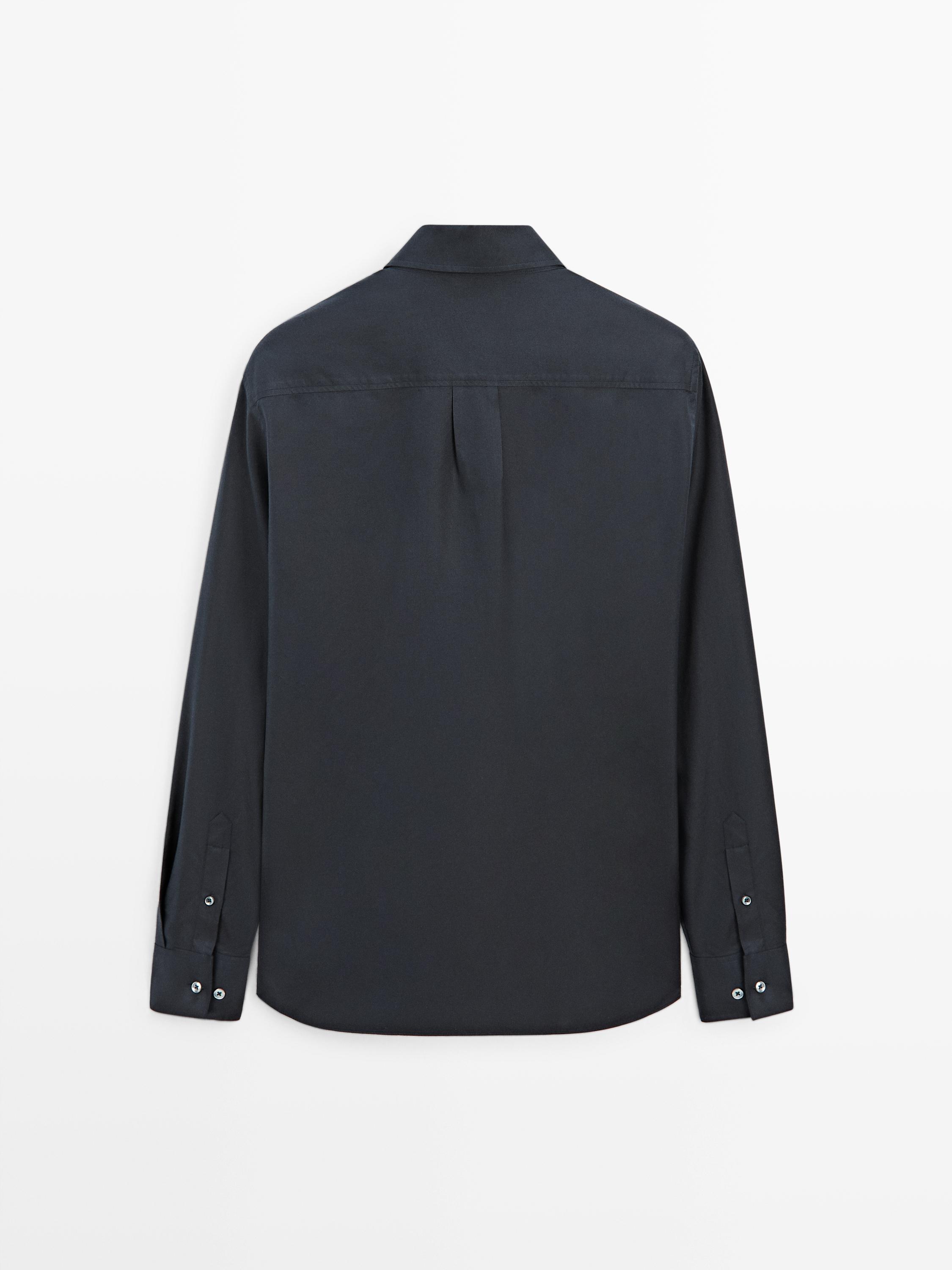 Chemise en coton avec poches